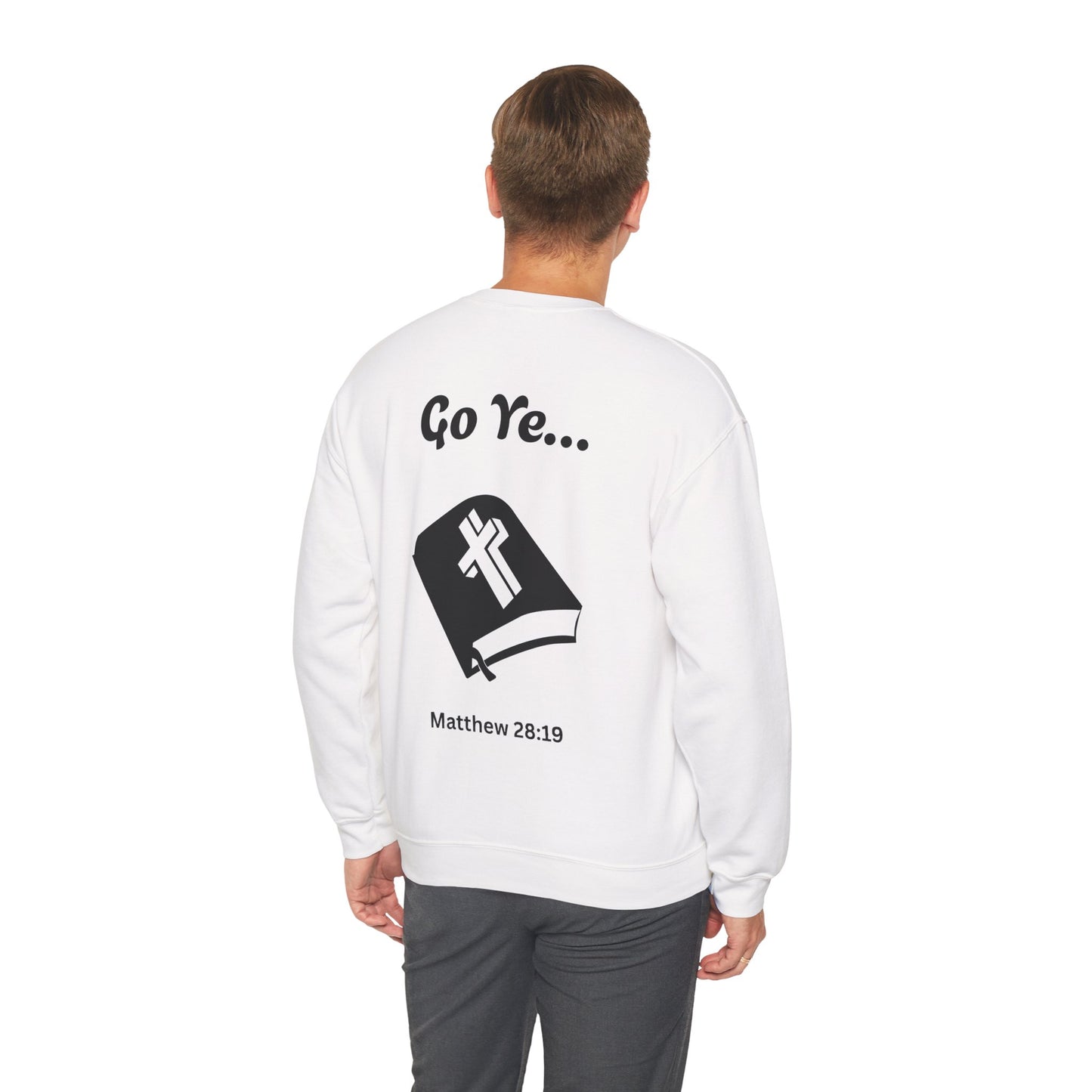 Go Ye Christian Crewneck Sweatshirt