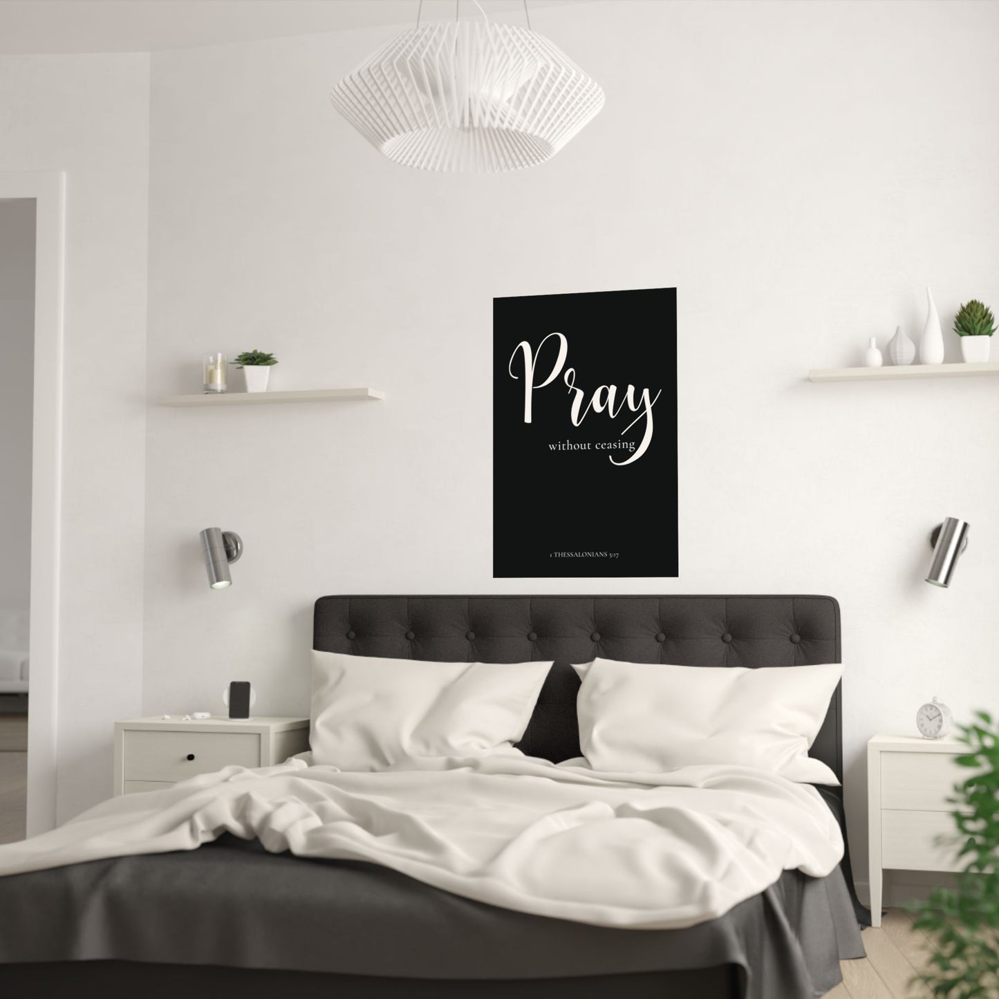Pray Without Ceasing Poster Wall Art