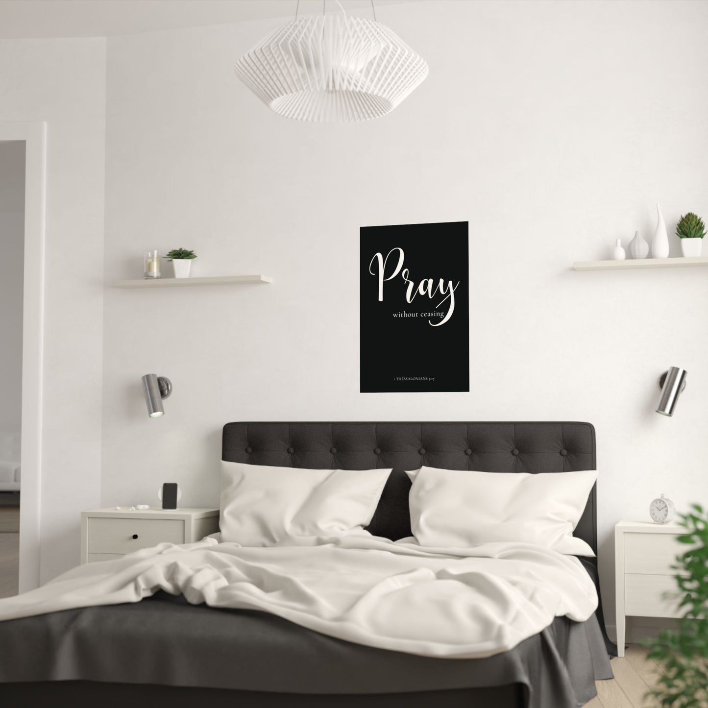 Pray Without Ceasing Poster Wall Art