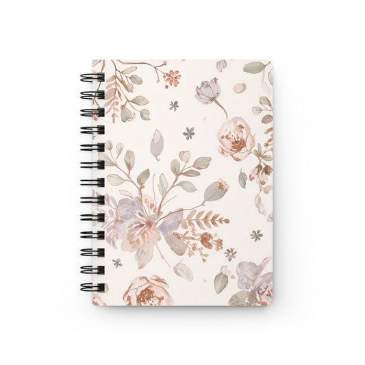 Floral Spiral Journal
