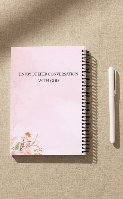 Personalized Pink Prayer Journal
