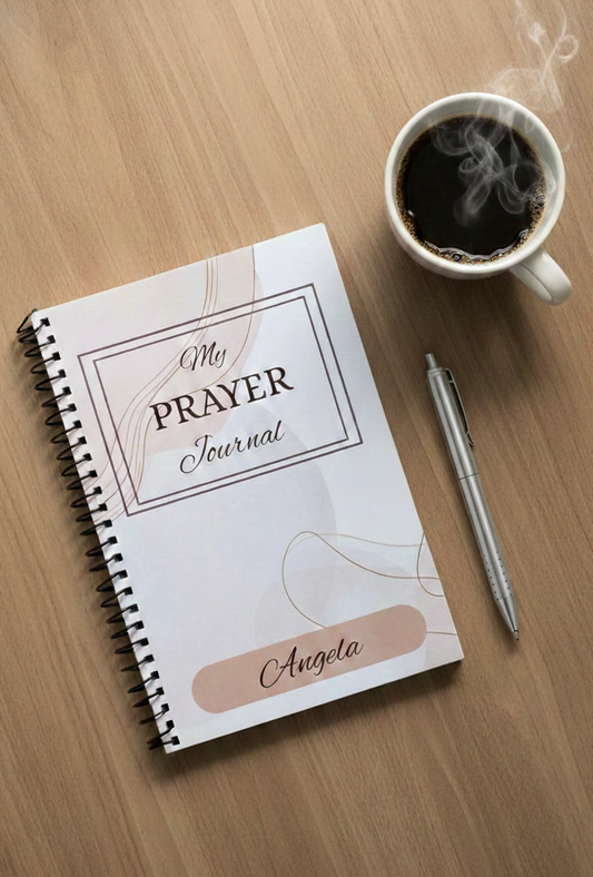 Personalized Pastel Prayer Journal