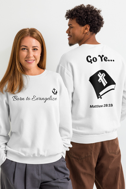 Go Ye Christian Crewneck Sweatshirt