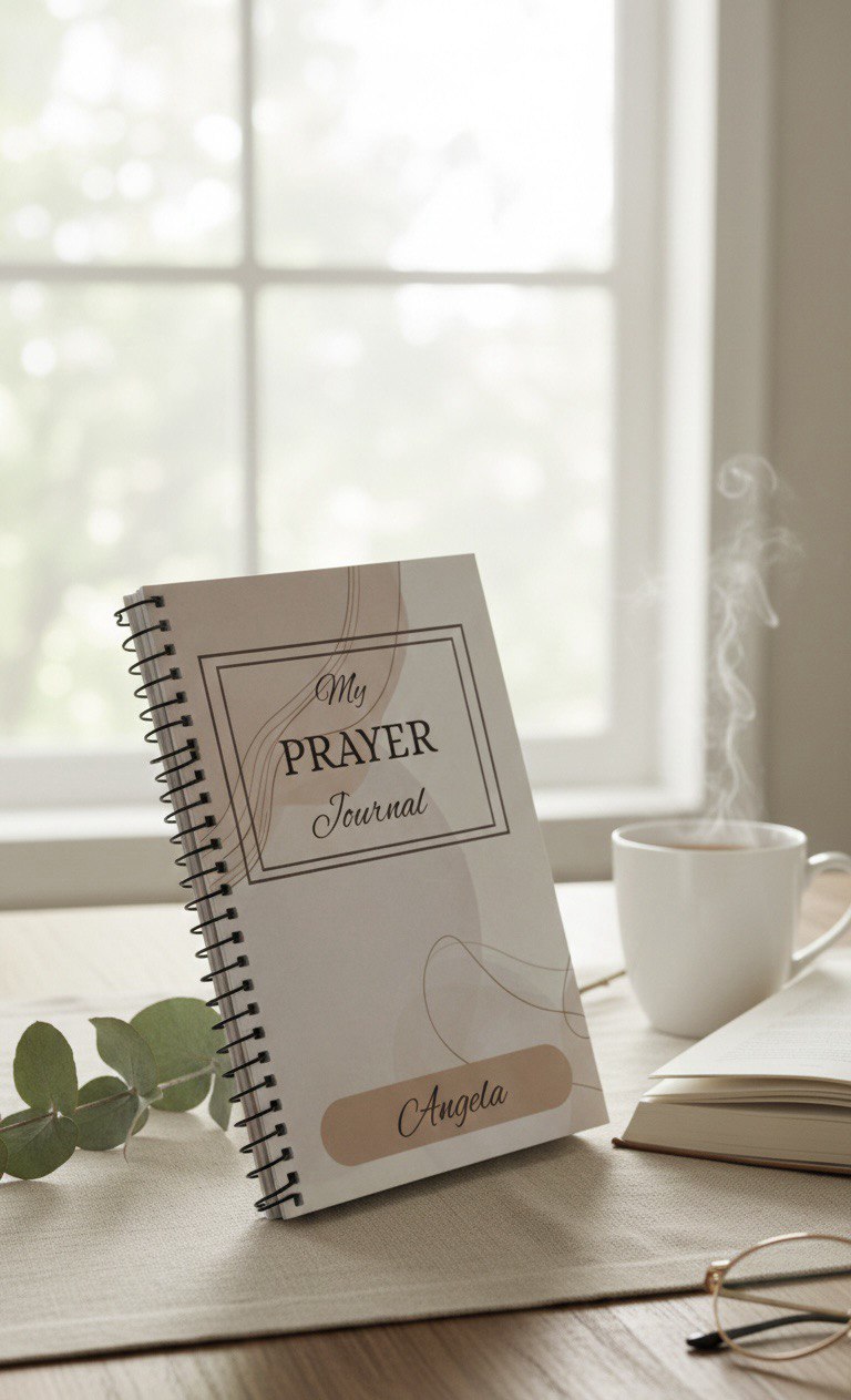 Personalized Pastel Prayer Journal